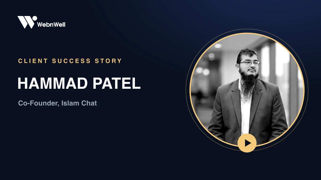 Hammad Patel – Co-Founder, Islam Chat Video Testimonial